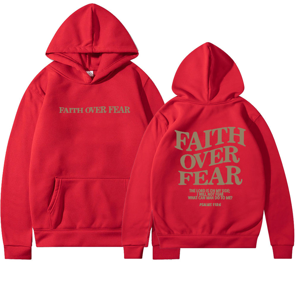 Faith Over Fear Hoodie - Outfitly Co