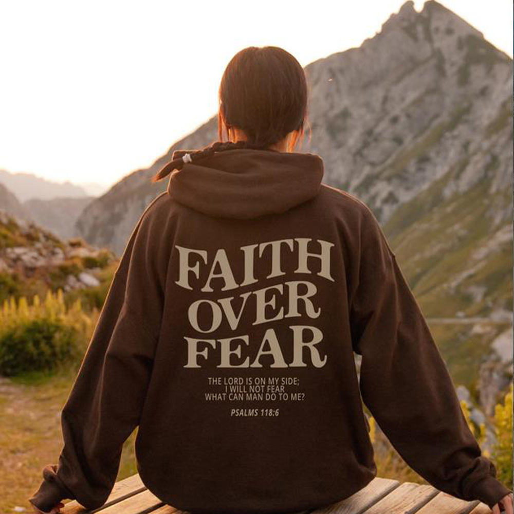 Faith Over Fear Hoodie - Outfitly Co
