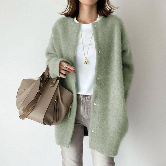 Women's Single-Breasted Cardigan - Outfitly Co