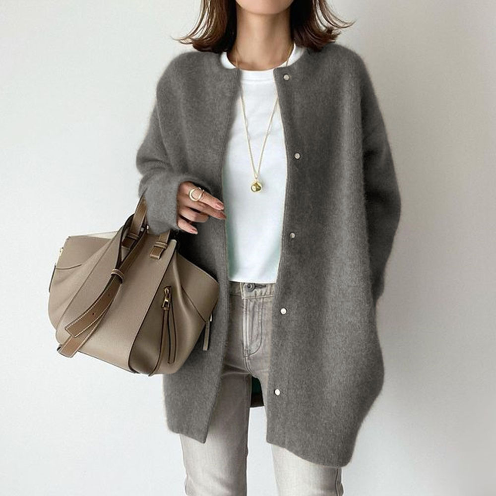 Women's Single-Breasted Cardigan - Outfitly Co