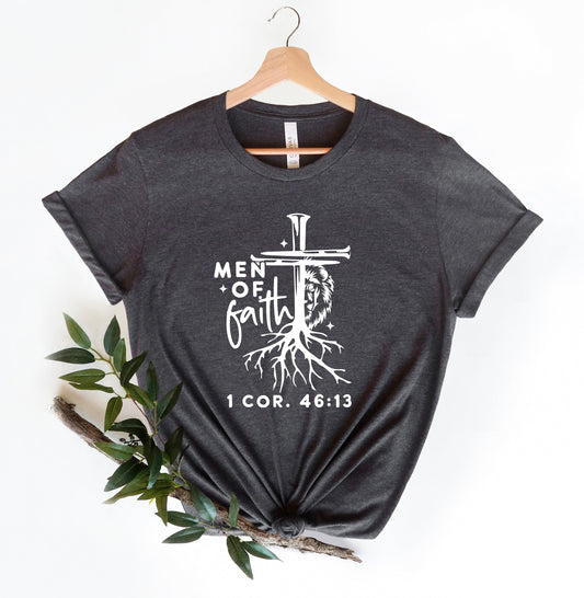 Men Of Faith - Christian T-Shirt - Outfitly Co