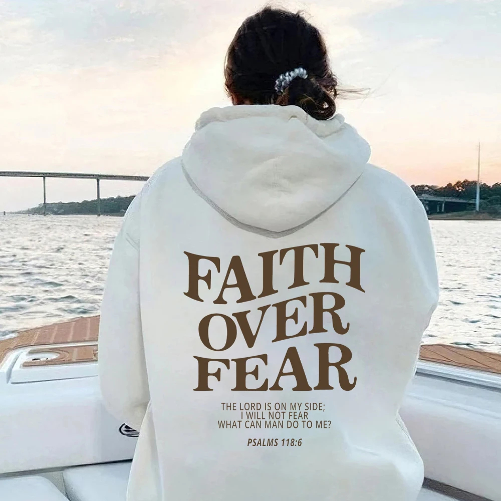 Faith Over Fear Hoodie - Outfitly Co