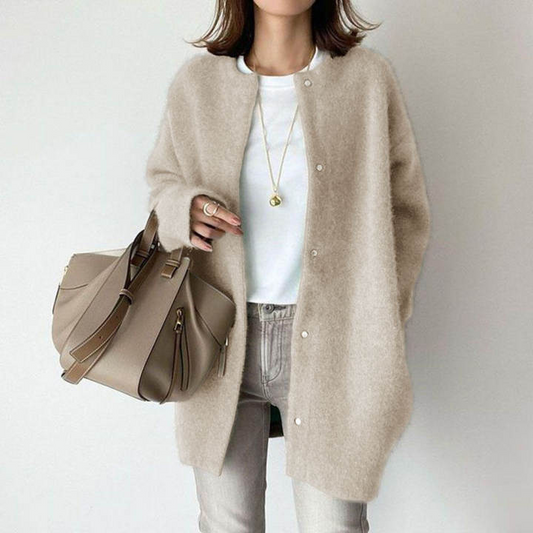 Women's Single-Breasted Cardigan - Outfitly Co