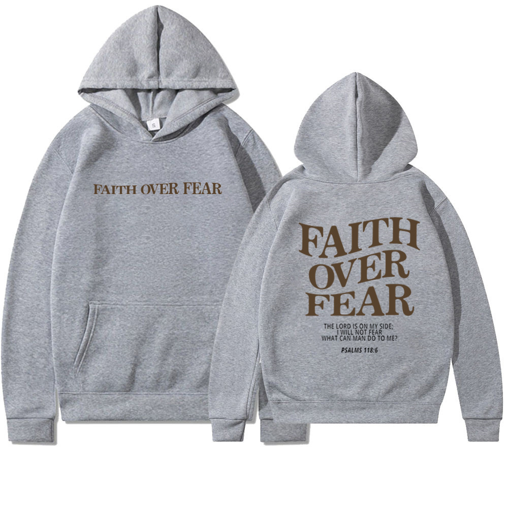 Faith Over Fear Hoodie - Outfitly Co