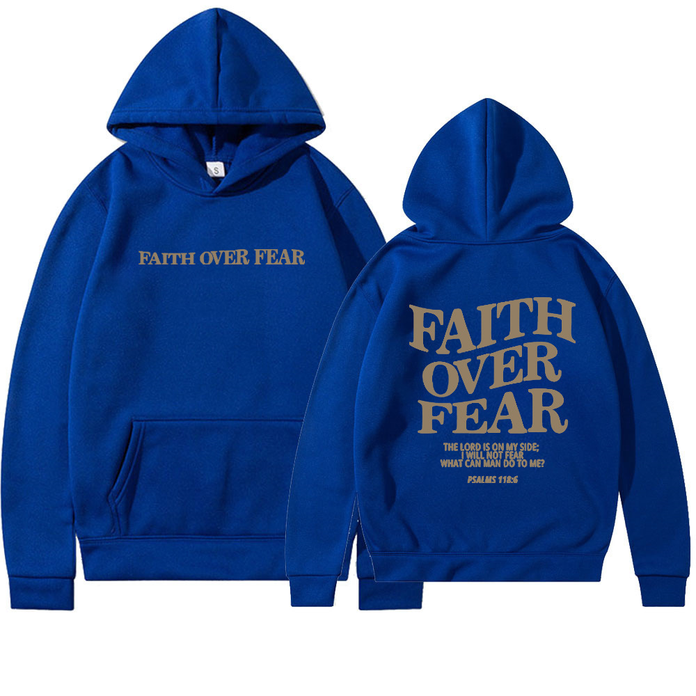Faith Over Fear Hoodie - Outfitly Co