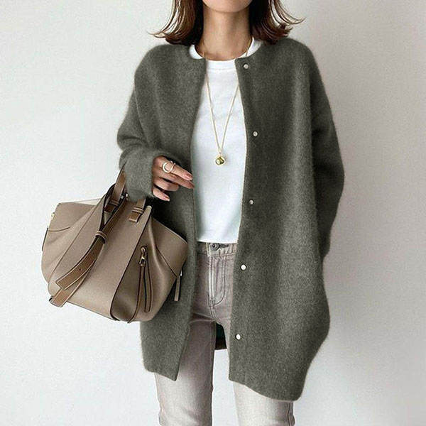 Women's Single-Breasted Cardigan - Outfitly Co